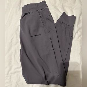 Gray Alphalete joggers